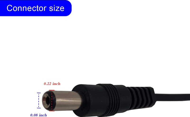 24V Ride On Kids Car Battery Charger with Charging Indicator (Black)