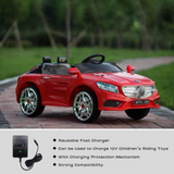 24V Ride On Kids Car Battery Charger with Charging Indicator (Black)