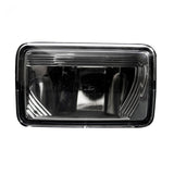 Ford F-150 15-20 (Excluding Raptor) Ultra Bright 2-Function White LED Fog Lights w/ Amber Turn Signals (Replaces Factory Fog Lights) - Smoked Black