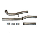 2017-2019 Duramax L5P DieselR Downpipe Back Exhaust Single No Muffler (255-01500)
