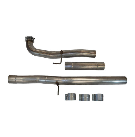 2017-2026 Duramx 6.7L DieselR 4" Cat & DPF Race Pipe No Muffler (255-02402)
