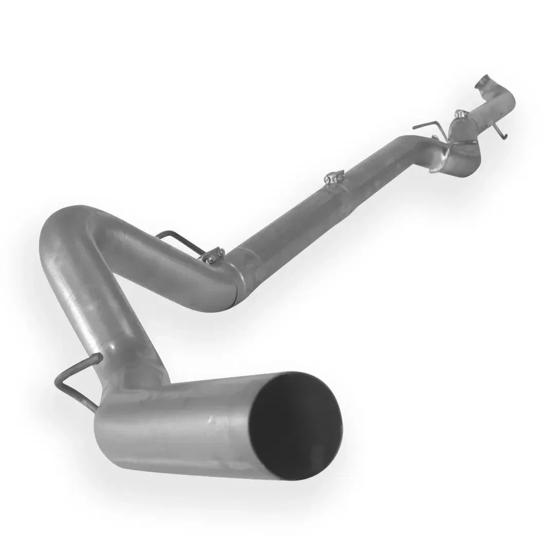Dieselr Aluminized Downpipe Back Exhaust Single | 2500/3500 6.6L GM DURAMAX LB7 (2001-2004.5)