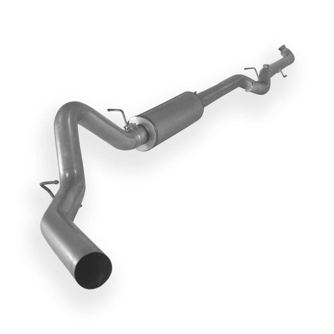 Dieselr Aluminized Downpipe Back Exhaust Single | 2500/3500 6.6L GM DURAMAX LB7 (2001-2004.5)