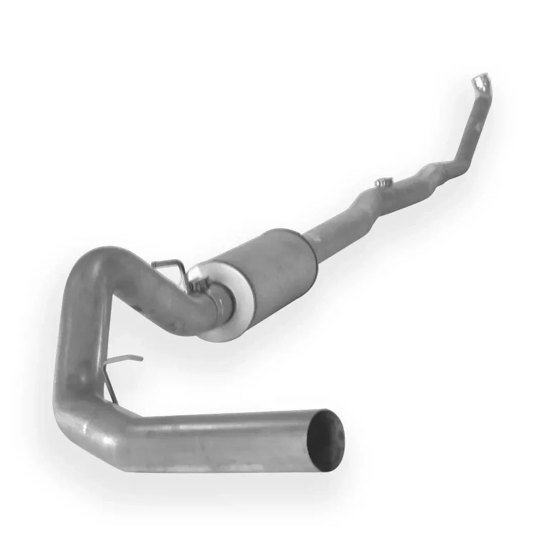 Dieselr Aluminized 4" Turbo Back Exhaust Single | GM Detroit 6.5L Diesel 1994-2000