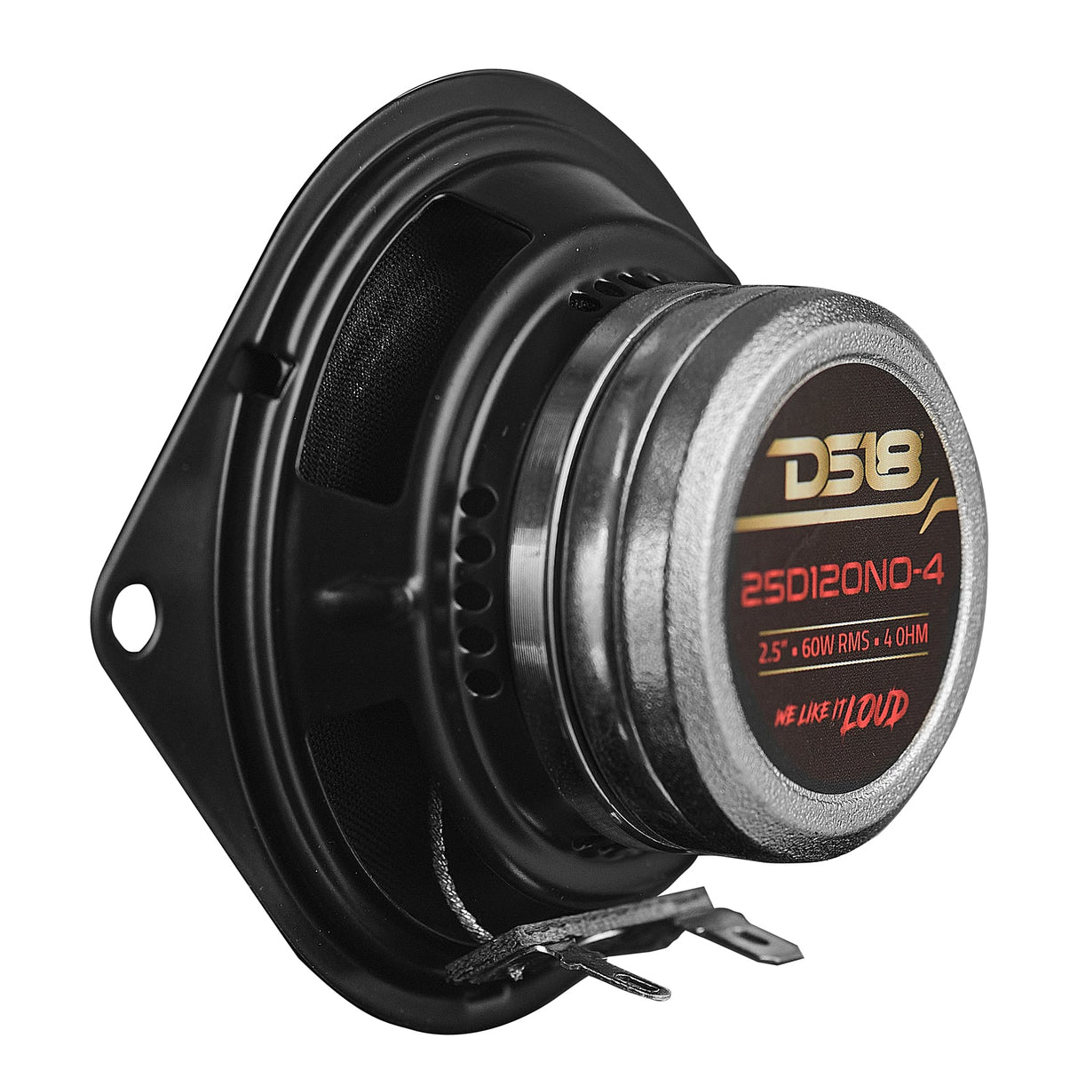 2.5" OEM Dashboard Loudspeaker with Neodymium Magnet | 60W RMS 4-Ohm DS18