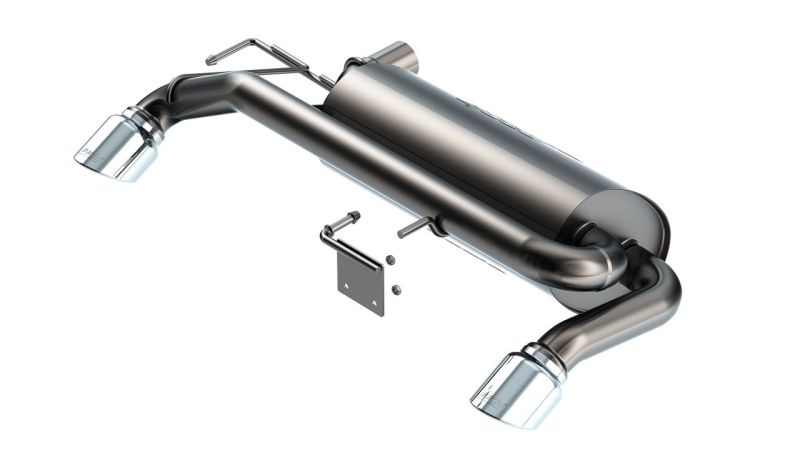 Borla 2.7L Touring Axle-Back Exhaust System with Bright Chrome Tips | 2021+ Ford Bronco