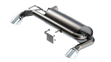 Borla 2.7L Touring Axle-Back Exhaust System with Bright Chrome Tips | 2021+ Ford Bronco