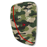 GMC & Chevy 22-25 Sierra & Silverado 1-Piece 100% Silicone Rubber Key Fob Cover - Multiple Colors