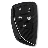 GMC & Chevy 22-25 Sierra & Silverado 1-Piece 100% Silicone Rubber Key Fob Cover - Multiple Colors