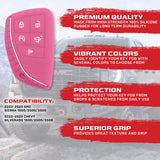 GMC & Chevy 22-25 Sierra & Silverado 1-Piece 100% Silicone Rubber Key Fob Cover - Multiple Colors