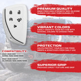 GMC & Chevy 22-25 Sierra & Silverado 1-Piece 100% Silicone Rubber Key Fob Cover - Multiple Colors