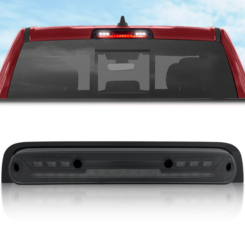 Dodge 19-25 RAM 1500 Red LED 3rd Brake Light Kit with White LED Cargo Lights and Smoked Lens