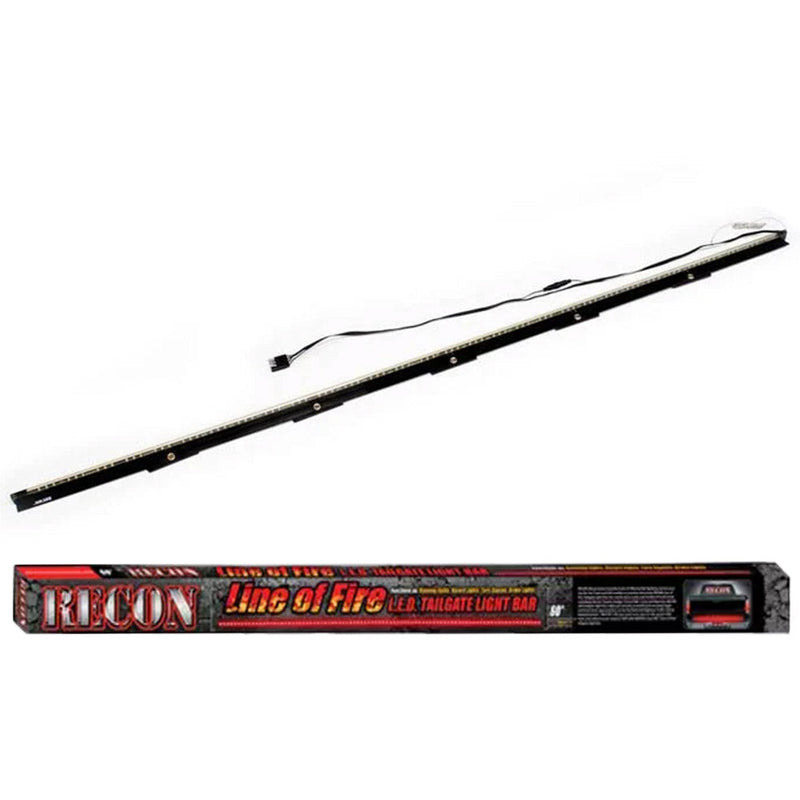 Original "Line of Fire" Hyperlite LED Tailgate Light Bar in Red - Multiple Sizes