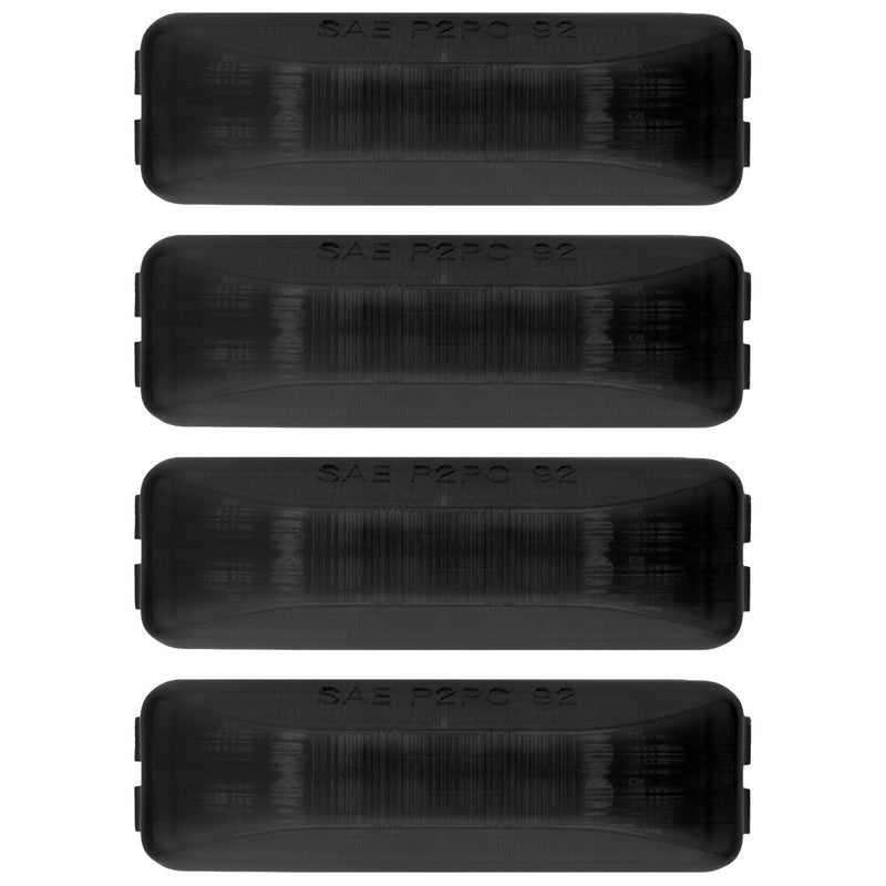 Dodge RAM 94-01 Red & Amber LED Fender Lights (4-Piece Set) - Smoked or Clear Lens