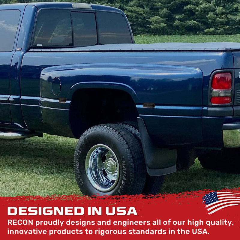 Dodge RAM 94-01 Red & Amber LED Fender Lights (4-Piece Set) - Smoked or Clear Lens