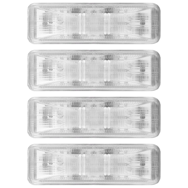 Dodge RAM 94-01 Red & Amber LED Fender Lights (4-Piece Set) - Smoked or Clear Lens