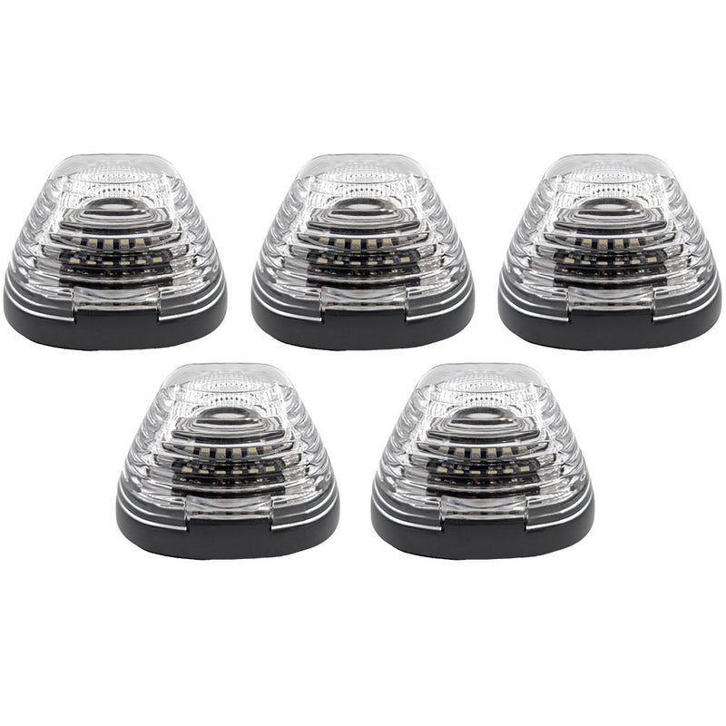 Dodge RAM 2500/3500 94-98 5-Piece Cab Roof Light Set Amber LED 194 Bulbs - Multiple Lens