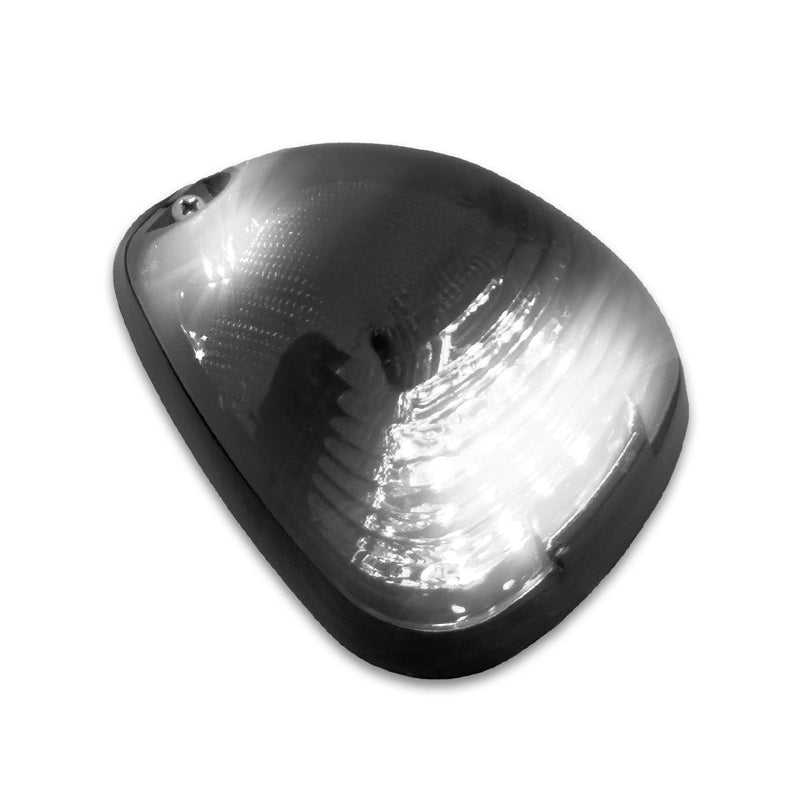 Ford Super Duty 99-16 5-Piece Smoked Cab Roof Light Kit 2-Way Front & Rear Facing Ultra High-Power White LEDs (ATTN: For Models That DID NOT Come With Factory Cab Lights) - Smoked Lens