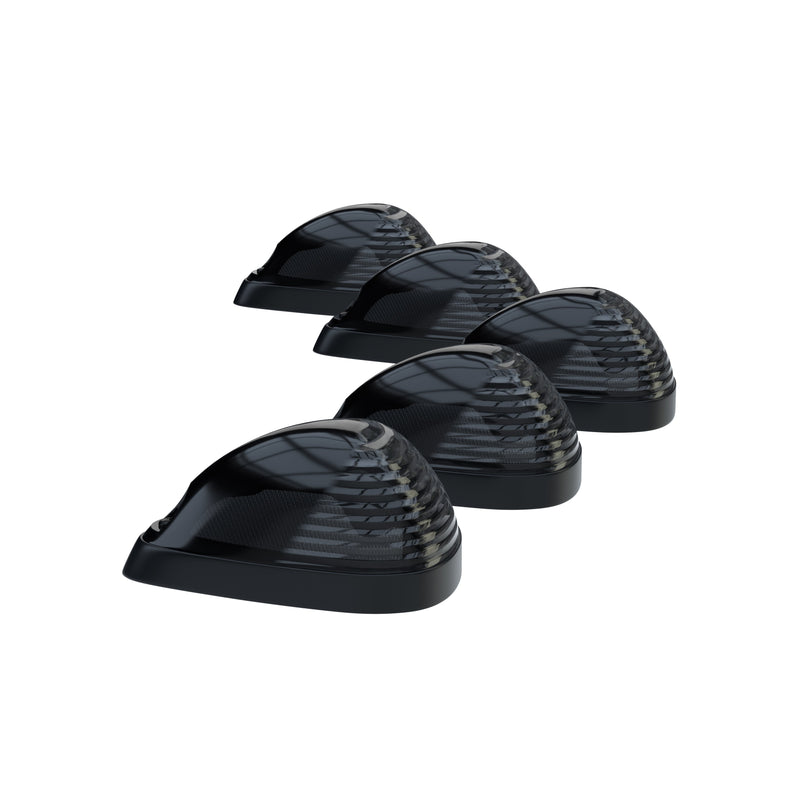 Ford Super Duty 99-16 5-Piece Cab Light Kit Strobe LED in White & Amber - Multiple Lens