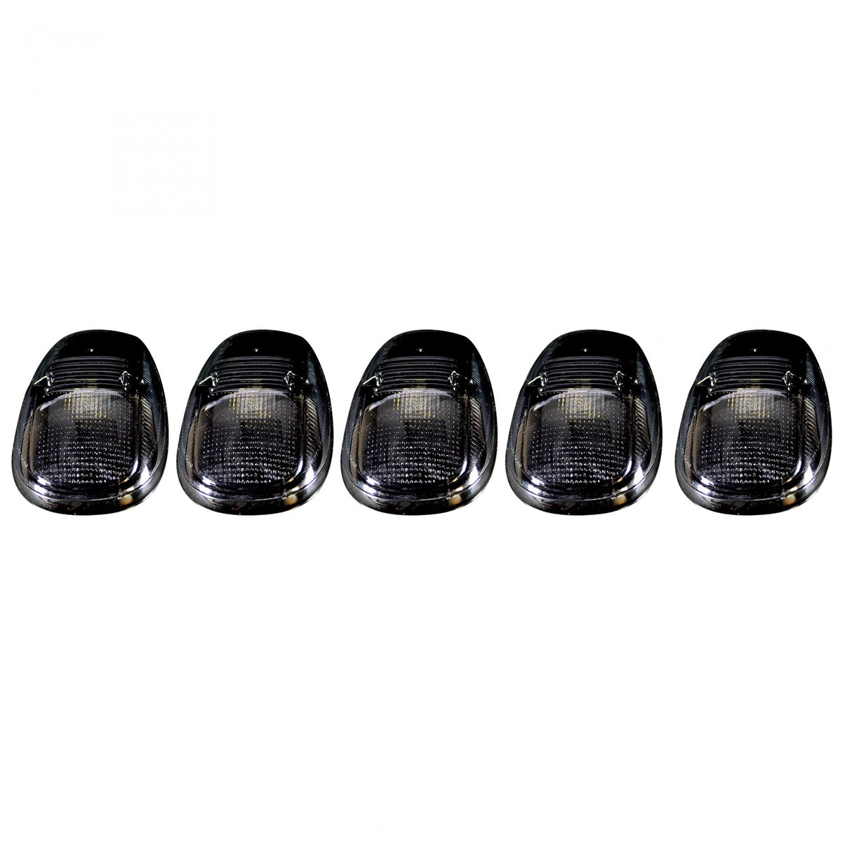 Dodge RAM 99-02 5 Piece Cab Roof Light LED Smoked Lens in Amber