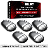Dodge RAM Heavy-Duty 2500/3500 03-18 5 Piece Cab Roof Light Set 2-Way Front & Rear Facing Ultra High-Power LEDs Multiple Lens & Colors
