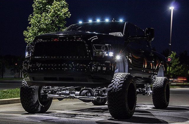 Dodge RAM 03-18 Heavy-Duty 2500/3500 5-Piece Cab Roof Light Kit Strobe LED White & Amber - Multiple Lens