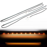 "Big Rig" Side Mounted High Power LED Light Bar Kit Amber Running Lights & Turn Signals - Multiple Sizes