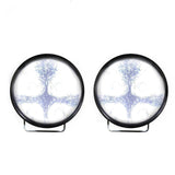 LED Daytime Running Lights Round Housing with Smoked Lens