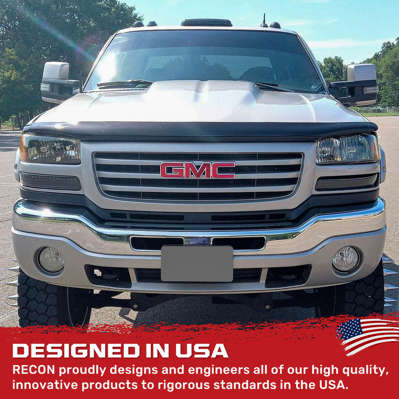 GMC & Chevy 02-07 3-Piece Cab Roof Light Kit Strobe LED White & Amber - Multiple Lens