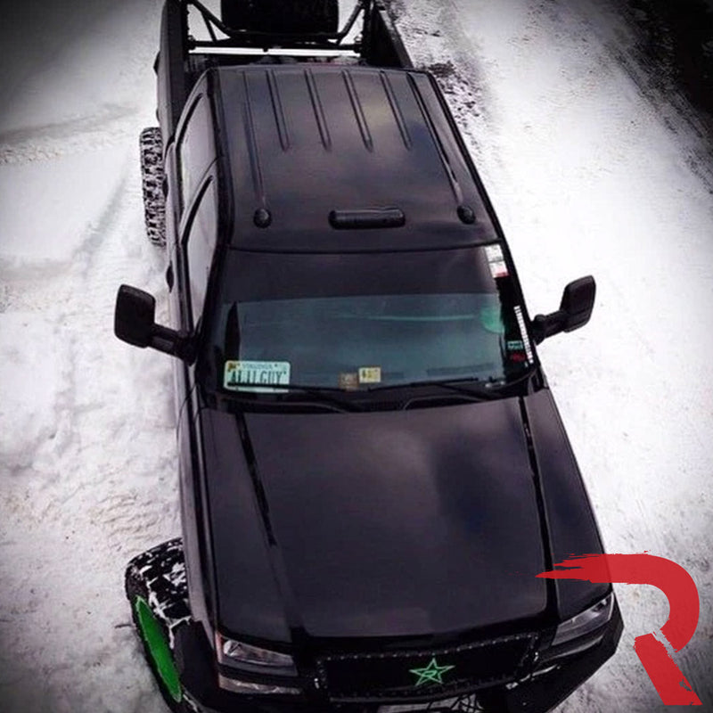 GMC & Chevy 02-07 3-Piece Cab Roof Light Kit Strobe LED White & Amber - Multiple Lens