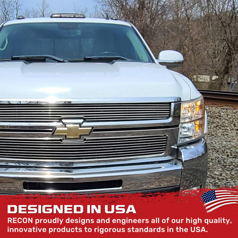 GMC & Chevy 02-07 3-Piece Cab Roof Light Kit Strobe LED White & Amber - Multiple Lens