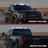 GMC & Chevy 20-25 (4th Gen) Heavy-Duty (3-Piece Set) Cab Roof Light Set 2-Way Front & Rear Facing Ultra High-Power White LEDs - (ATTN: This cab light kit replaces Factory/OEM installed cab roof lights) - Multiple Lens
