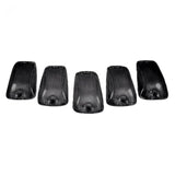 GMC & Chevy 88-02 Amber LED Cab Roof Light 5-Piece Set with Smoked Lens