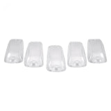 GMC & Chevy 88-02 Amber LED Cab Roof Light 5-Piece Set with Clear Lens