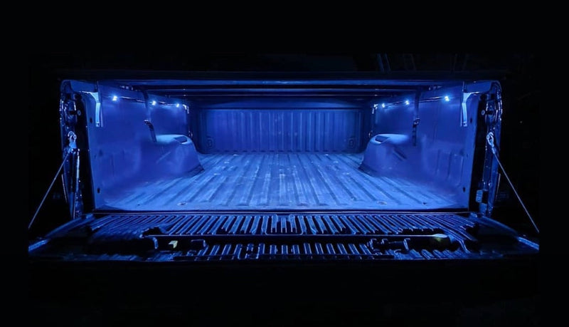 Universal Bed Rail LED Light Kit in White