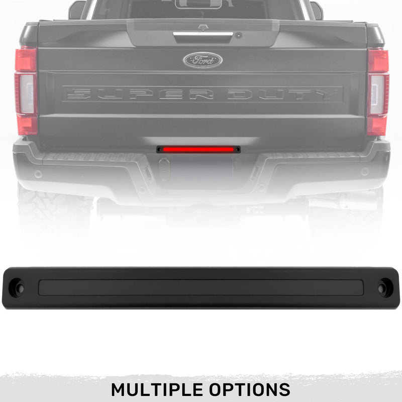 Ford Super Duty 17-25 Mini 15" LED Tailgate Light Bar OLED Red Running Lights - Multiple Options