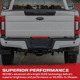 Ford Super Duty 17-25 Mini 15" LED Tailgate Light Bar OLED Red Running Lights - Multiple Options
