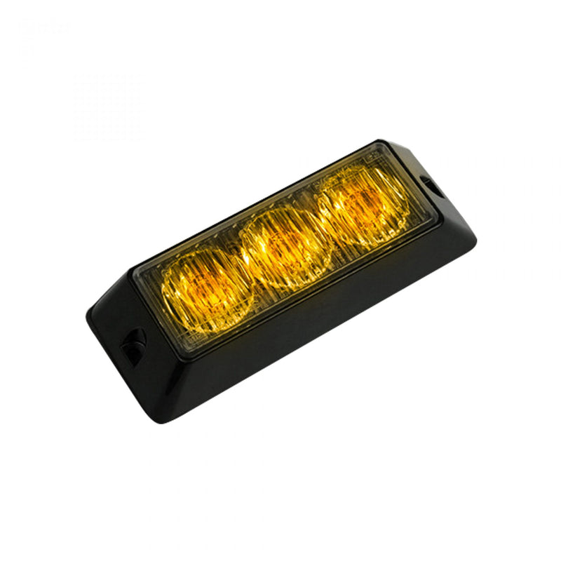 3-Watt 12 Function Strobe Light 3-LED in Amber