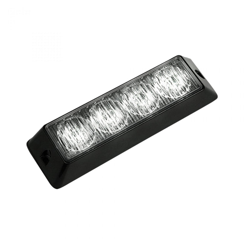 4-Watt 19 Function Strobe Light 4-LED in White
