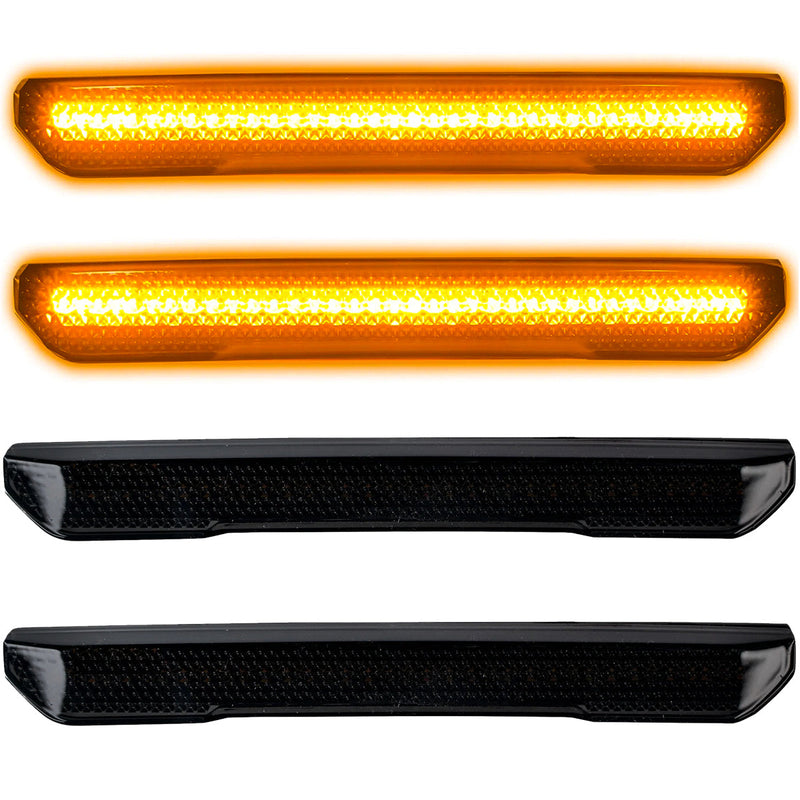 GMC 20-25 Sierra HD 2500/3500 (4th Gen) Fender Lenses (4-Piece Set) Ultra Bright LED Lights - Multiple Options