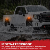 GMC 20-25 Sierra HD 2500/3500 (4th Gen) Fender Lenses (4-Piece Set) Ultra Bright LED Lights - Multiple Options