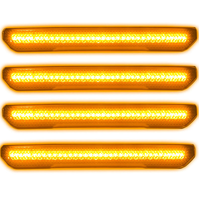 GMC 20-25 Sierra HD 2500/3500 (4th Gen) Fender Lenses (4-Piece Set) Ultra Bright LED Lights - Multiple Options