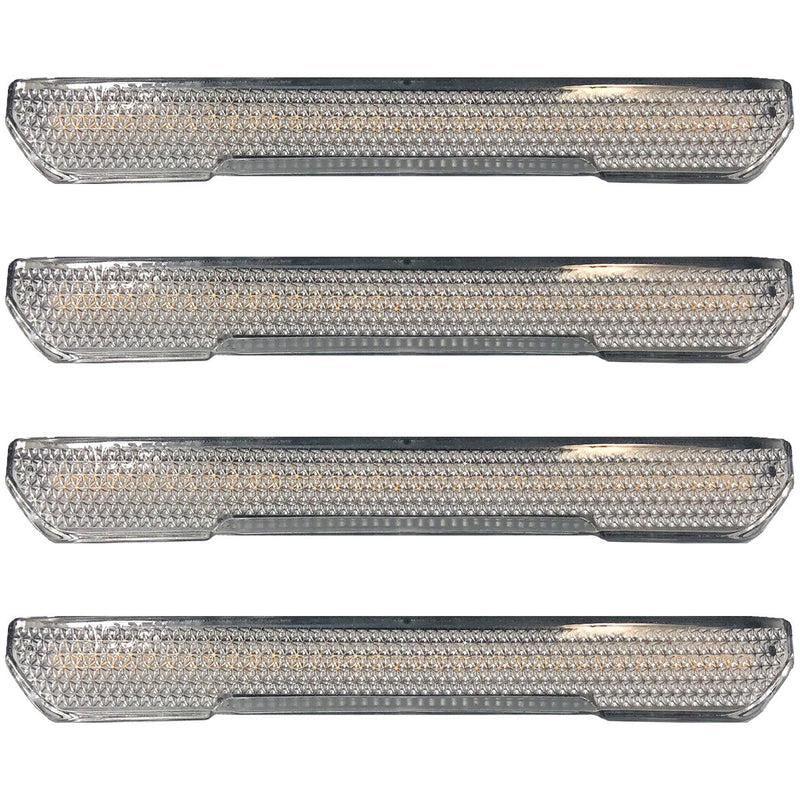 GMC 20-25 Sierra HD 2500/3500 (4th Gen) Fender Lenses (4-Piece Set) Ultra Bright LED Lights - Multiple Options