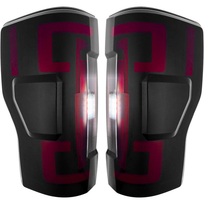 Ford Super Duty 17-19 Ultra Bright OLED Tail Lights (Replaces Factory/OEM Halogen) - Multiple Lens