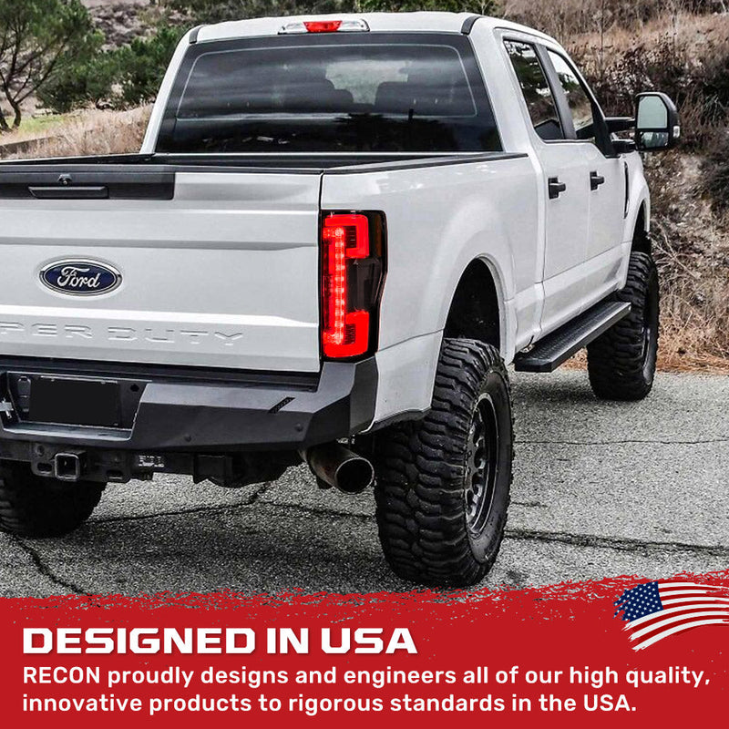 Ford Super Duty 17-19 Ultra Bright OLED Tail Lights (Replaces Factory/OEM Halogen) - Multiple Lens