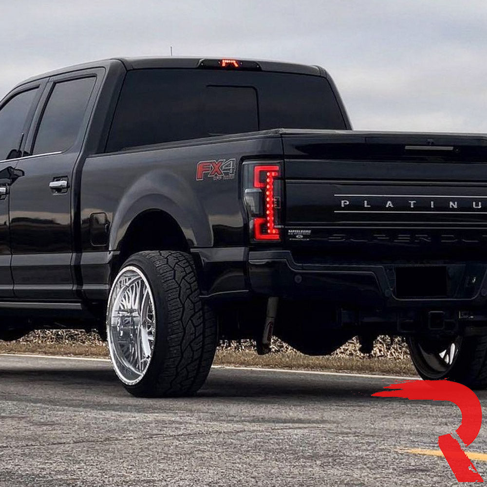 Ford Super Duty 17-19 Ultra Bright OLED Tail Lights (Replaces Factory/OEM Halogen) - Multiple Lens