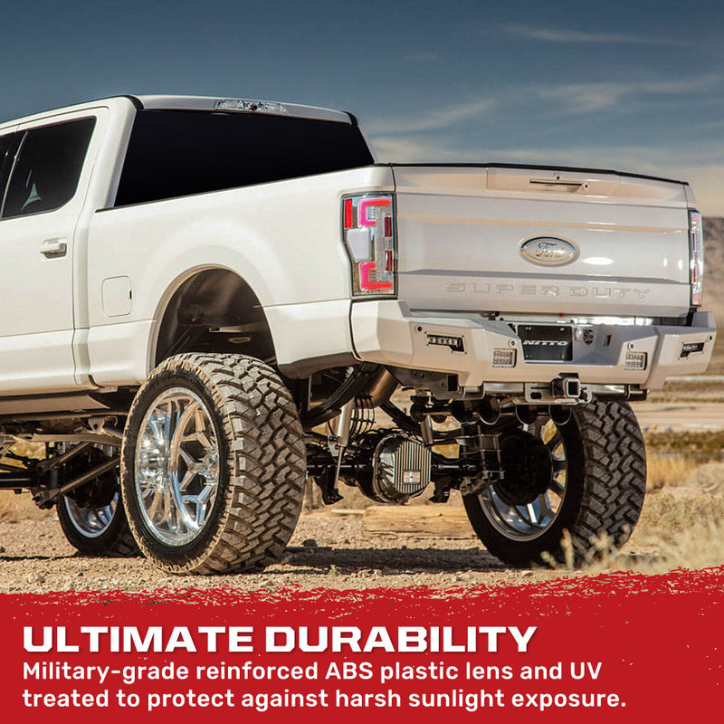 Ford Super Duty 17-19 Ultra Bright OLED Tail Lights (Replaces Factory/OEM Halogen) - Multiple Lens