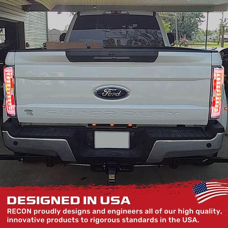 Ford Super Duty 17-19 Ultra Bright OLED Tail Lights (Replaces Factory/OEM Halogen) - Multiple Lens