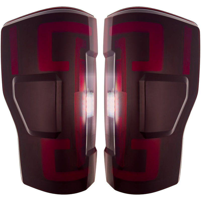 Ford Super Duty 17-19 Ultra Bright OLED Tail Lights (Replaces Factory/OEM Halogen) - Multiple Lens