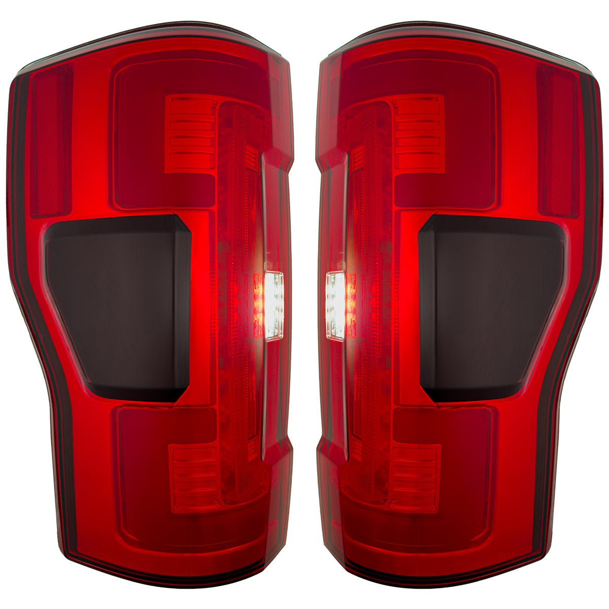 Ford Super Duty 17-19 Ultra Bright OLED Tail Lights (Replaces Factory/OEM Halogen) - Multiple Lens